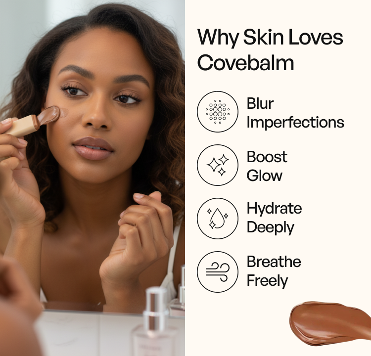 Cove Balm Serum Boosted Skin Tint Balm