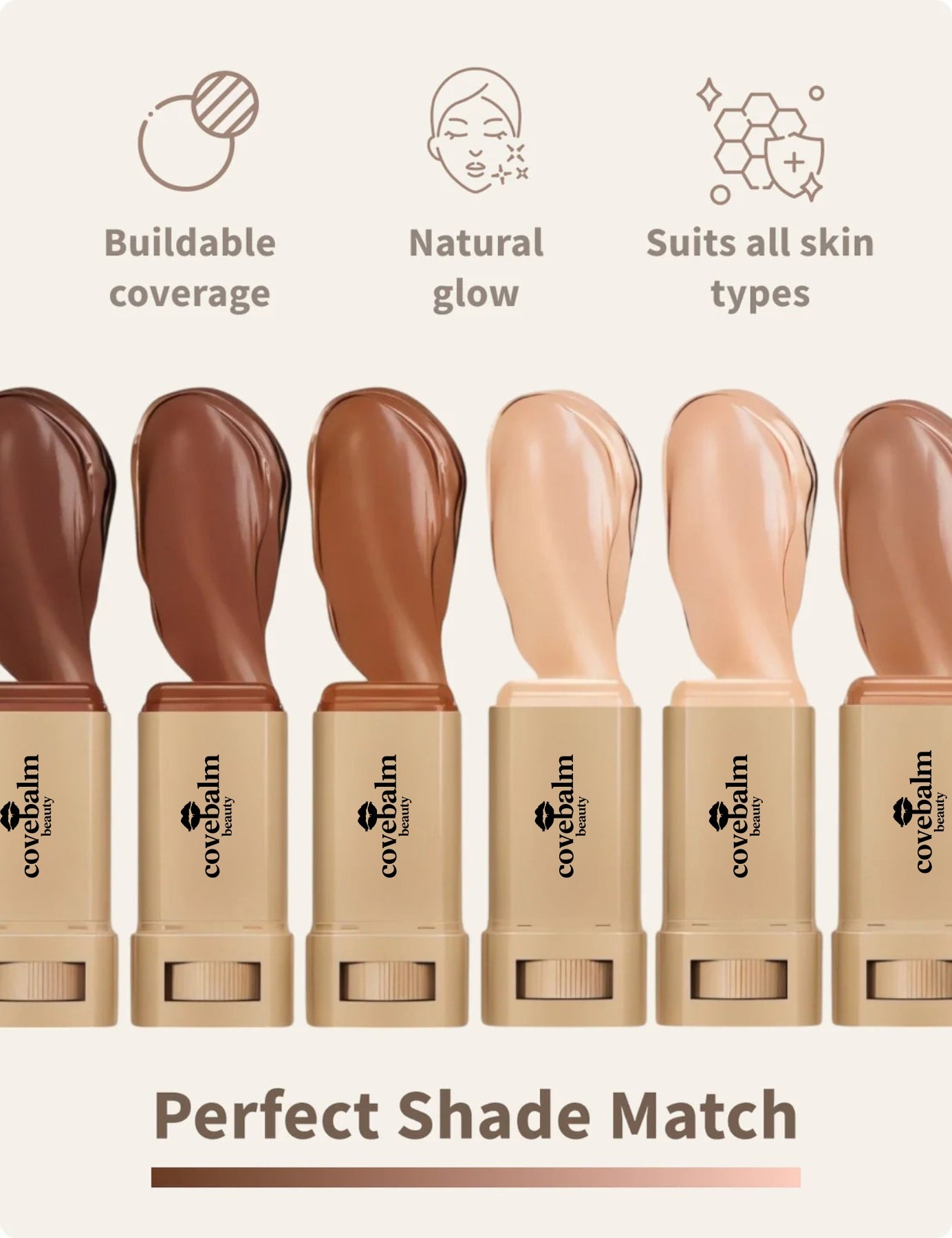 Cove Serum Boosted Skin Tint Balm