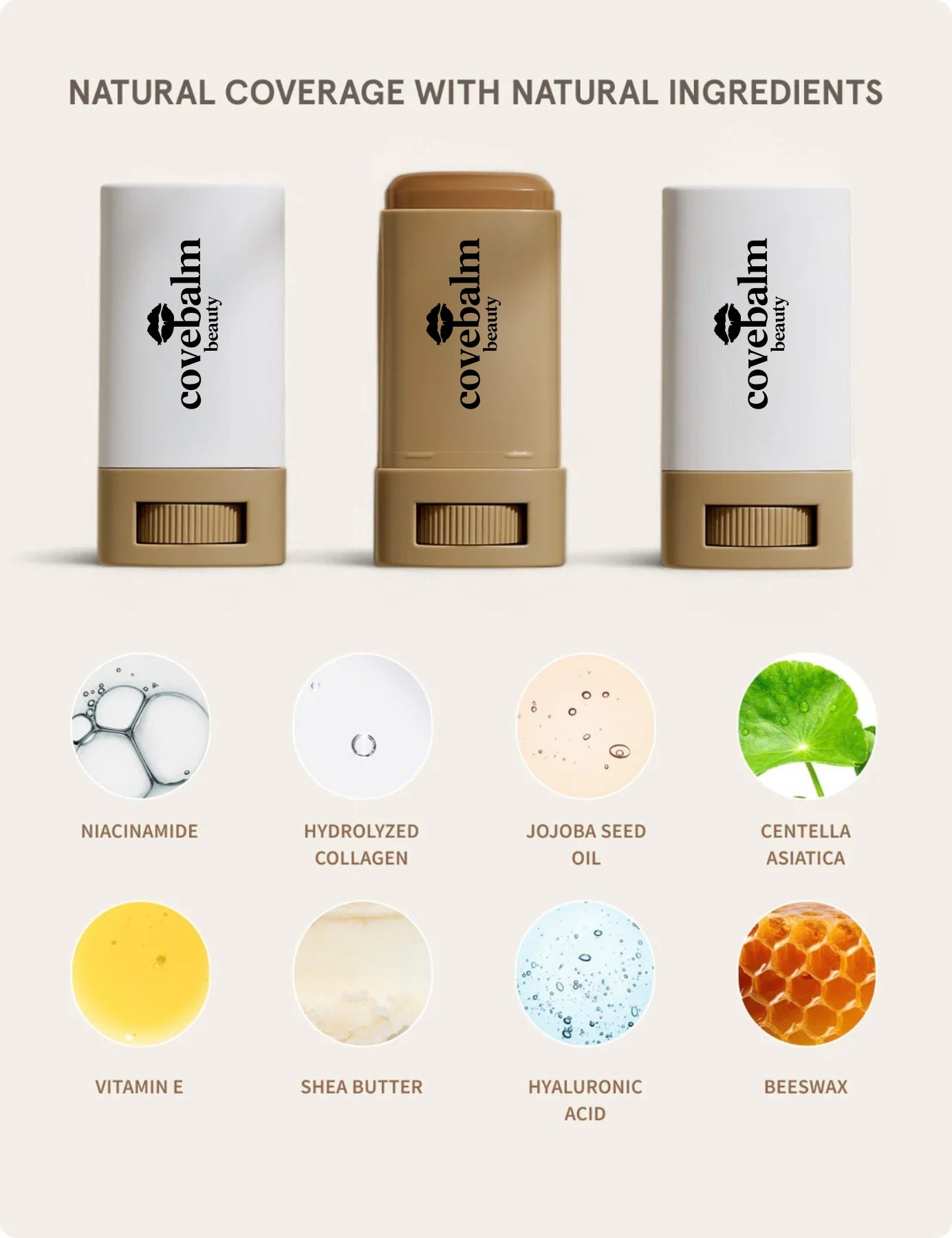 Cove Serum Boosted Skin Tint Balm